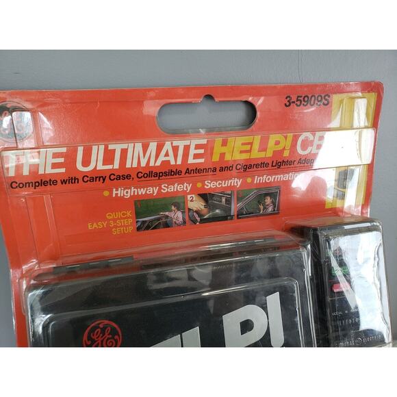 GE Help! Full Power Portable Emergency / Info CB Radio 40 Channel 2 Way CB Radio - Picture 2 of 6